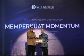 Pertemuan tahunan Bank Indonesia mengusung tema memperkuat momentum