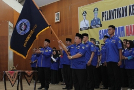 Gubernur Bengkulu Rohidin Mersyah mengukuhkan kepengurusan Satgas Anti Narkoba Sekolah