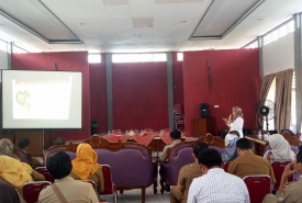 Kepala Dinas Kesehatan Redhwan Arif Saat Menyampaikan Rencana Kampanye Vaksi MR di Bengkulu Selatan