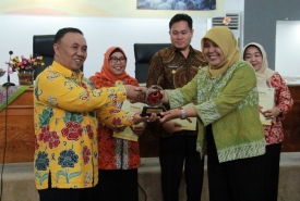 Sekretaris Daerah Provinsi Bengkulu Nopian Andusti membuka Seminar Sosialisasi Hasil PKL Politeknik Statistika STIS