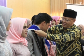 Gubernur Bengkulu Rohidin Mersyah hadir pada Pelepasan Siswa-Siswi SMAN 2 Kota Bengkulu