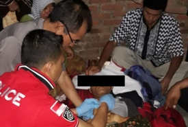 Pasutri tewas usai terlibat perkelahian pada Senin dini hari (8/10/2018), Foto : Riauandalas.com