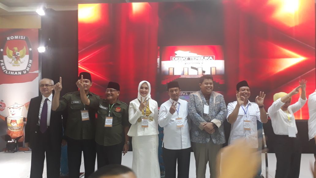 Debat kandidat pasangan calon Wali Kota dan Wakil Wali Kota Bengkulu