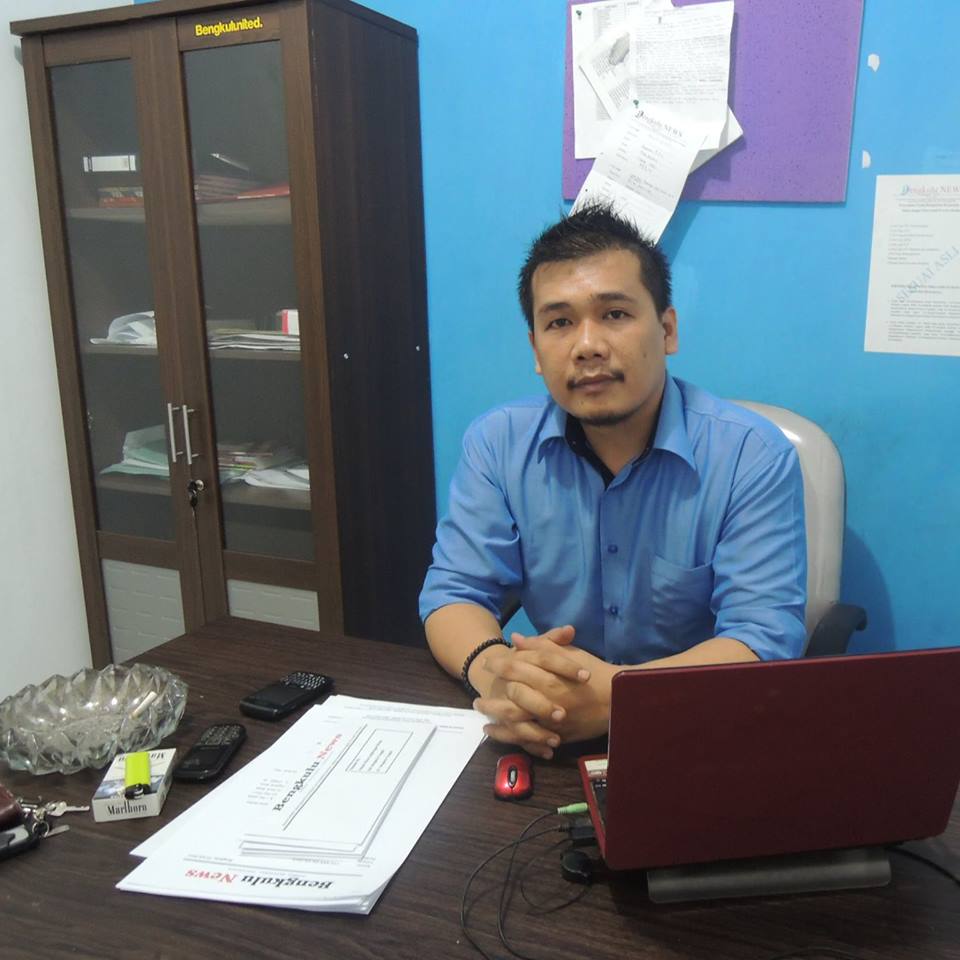 Erlan Oktriandi, pendiri media online Bengkulunews.co.id