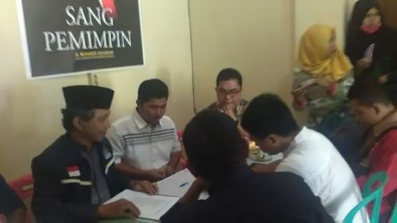 DPC PKB menerima perwakilan Dhani Hamdani