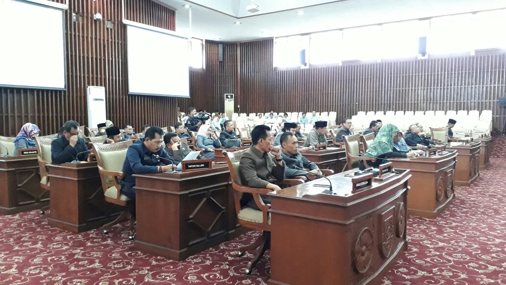 Rapat paripurna DPRD Provinsi Bengkulu