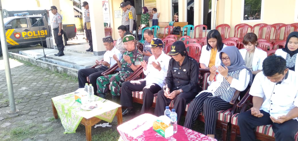 Apel Gelar Pasukan Polsek Kaur Utara