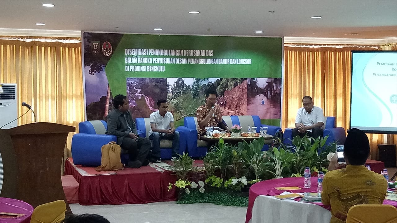 DAS- Pakar Hidrologi Fakultas Kehutanan Institut Pertanian Bogor (IPB), Nana Mulyana Arifjaya.