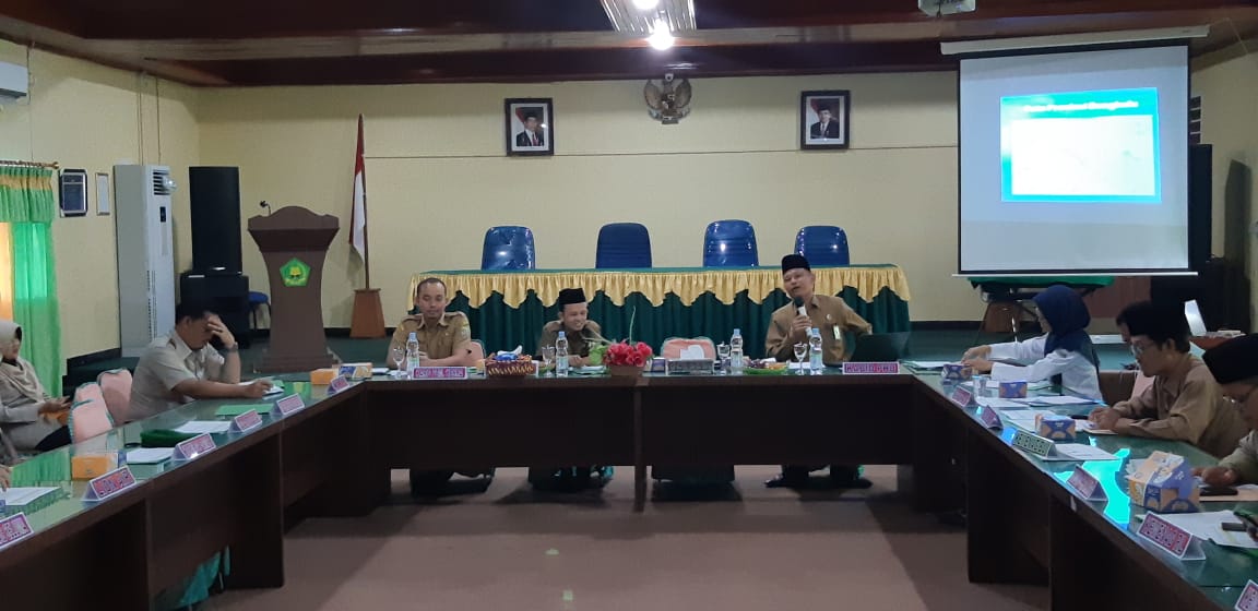 Rapat Kemenag Provinsi Bengkulu