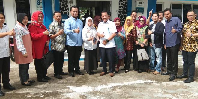 Pansus DPRD Kota Lubuk Linggau di Kantor Dinas Koperasi dan UKM Kota Bengkulu