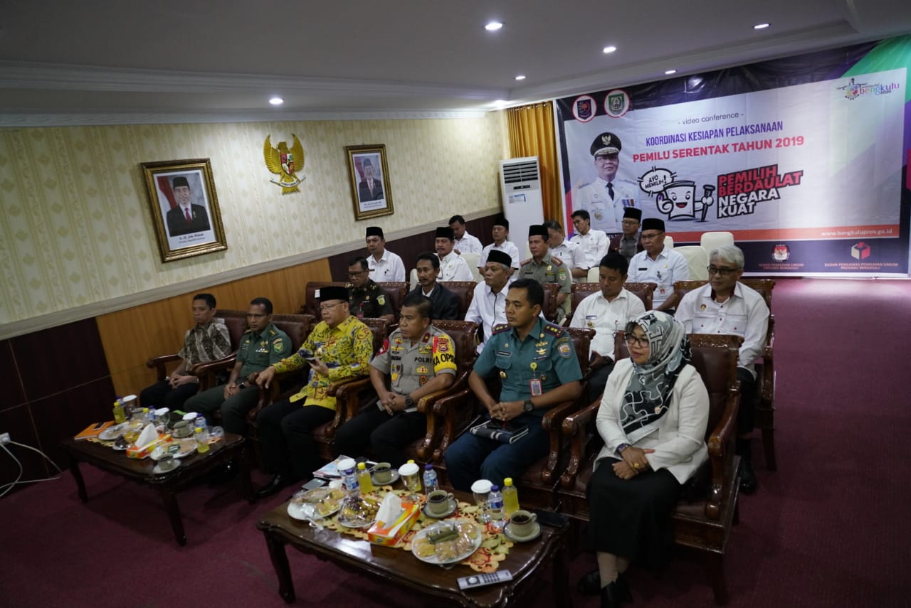 Logistik Terdistribusi, Rohidin Jamin Pemilu Serentak 2019 di Bengkulu Lancar dan Kondusif