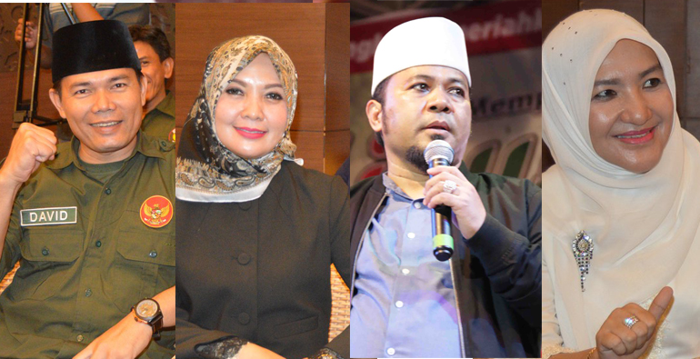 Empat calon Wali Kota Bengkulu bersaing merebut suara rakyat Kota Bengkulu pada 27 Juni 2018 nanti