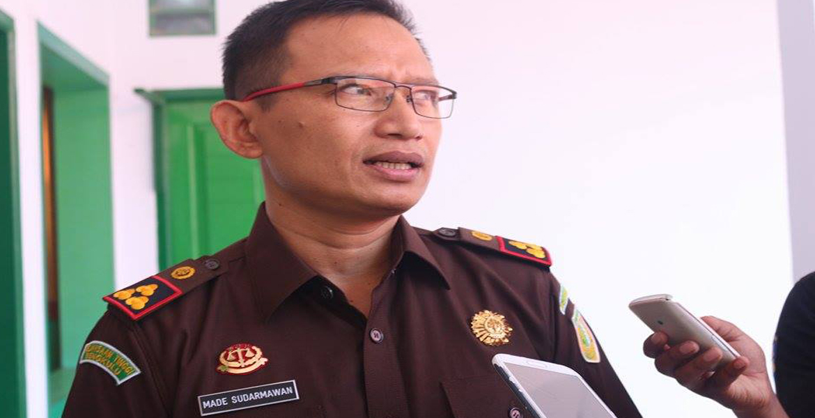 Kepala Kejaksaan Negeri Kota Bengkulu Made Sudarmawan