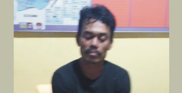 Polisi berhasil menangkap pelaku di Kota Manna, Bengkulu Selatan