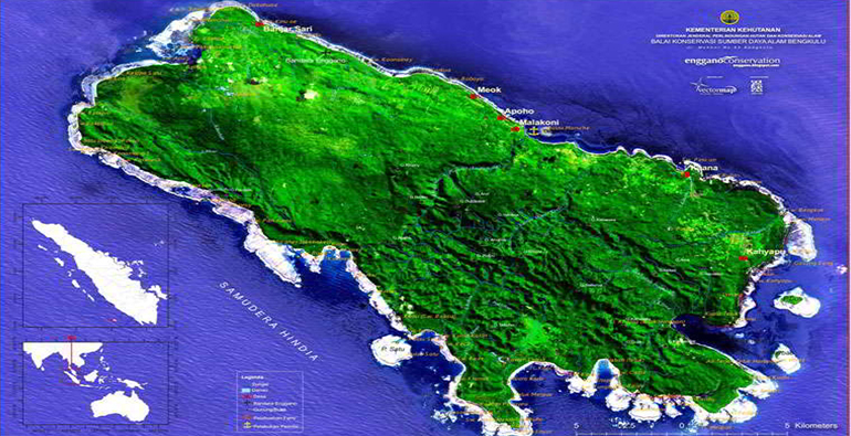 Peta Pulau Enggano