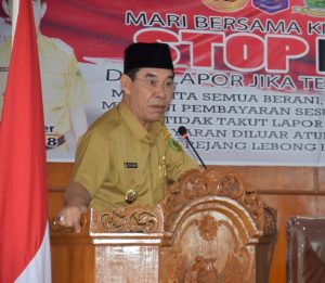 Bupati Rejang Lebong Dr. H. Ahmad Hijazi, SH, M.Si