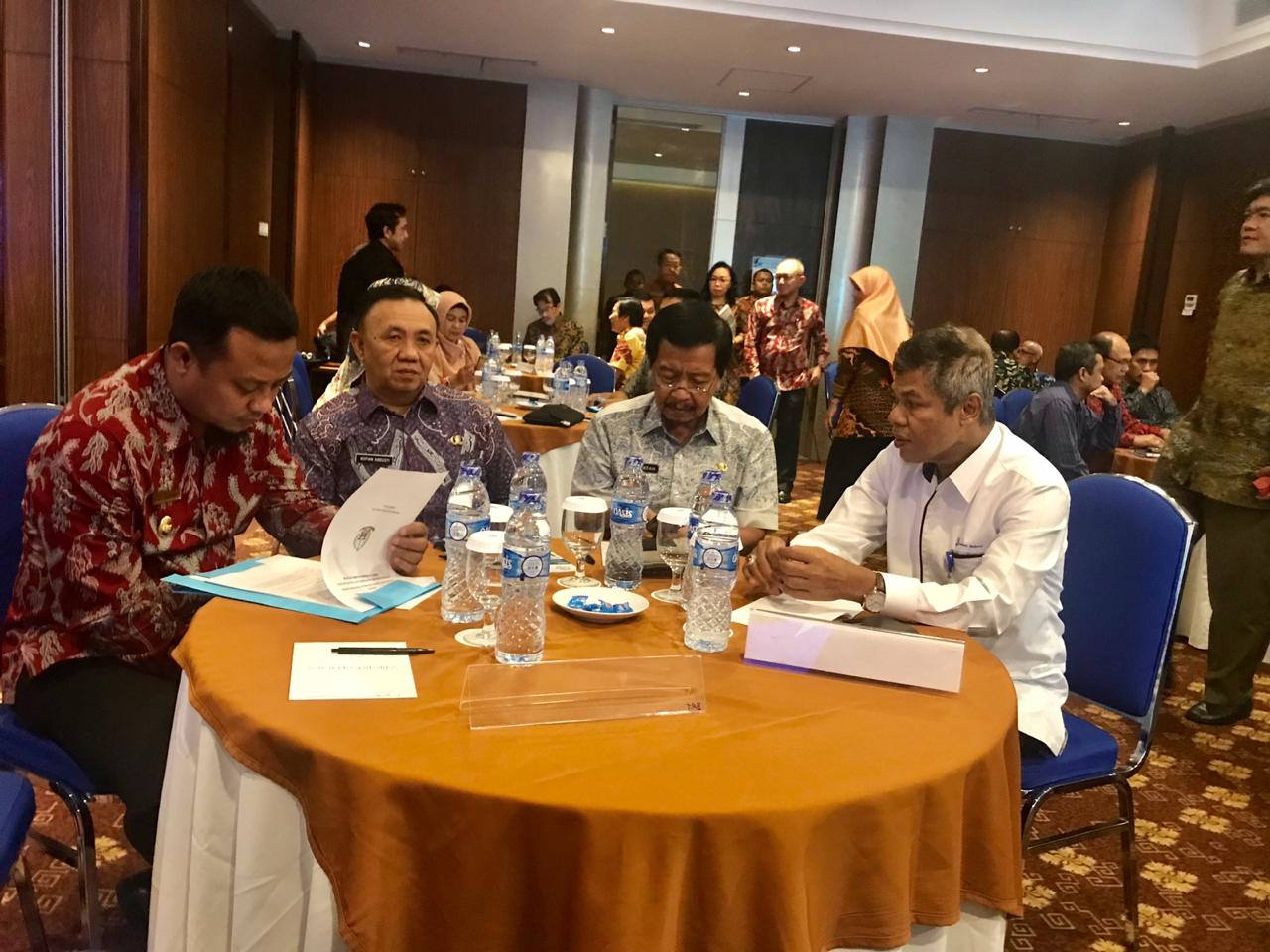 Nopian Andusti Saat Menghadiri Rakor Rencana Zonasi Wilayah Pesisir dan Pulau-Pulau Kecil,  Bogor, Jawa Barat