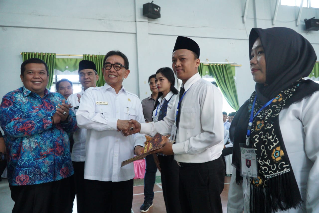 Penyerahan SK 287 CPNS Kepahiang Jum'at (29/3) di Aula Dikbud Kepahiang