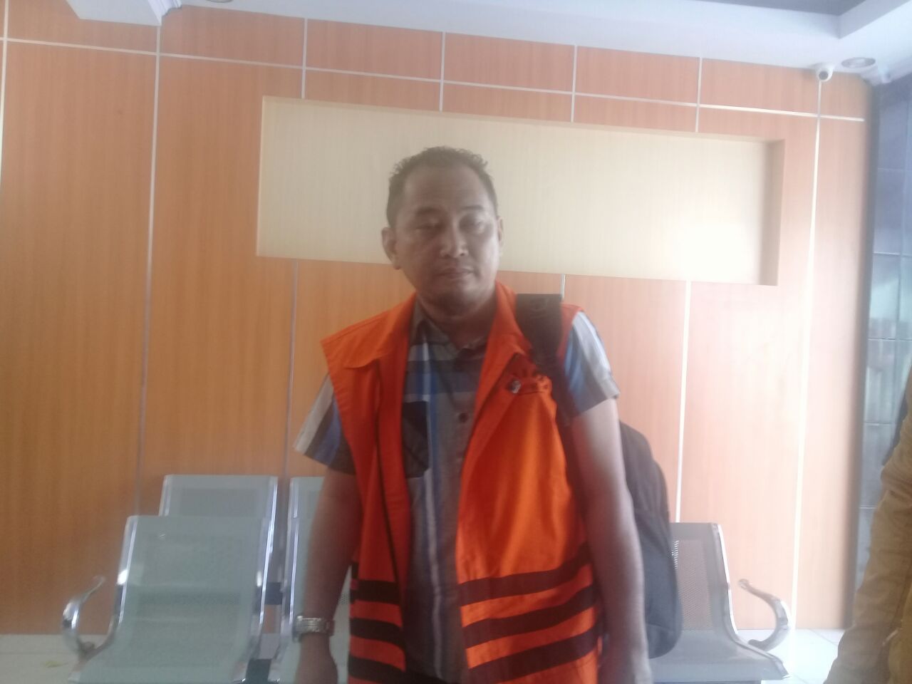 Joni Wijaya, tersangka OTT KPK dititip di Rutan Kelas IIB Malabero