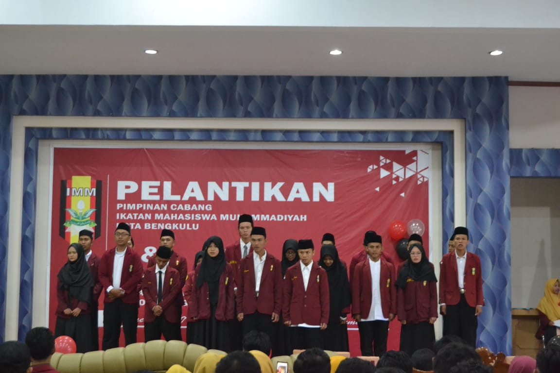 Pelantikan PC IMM Kota Bengkulu 2018-2019