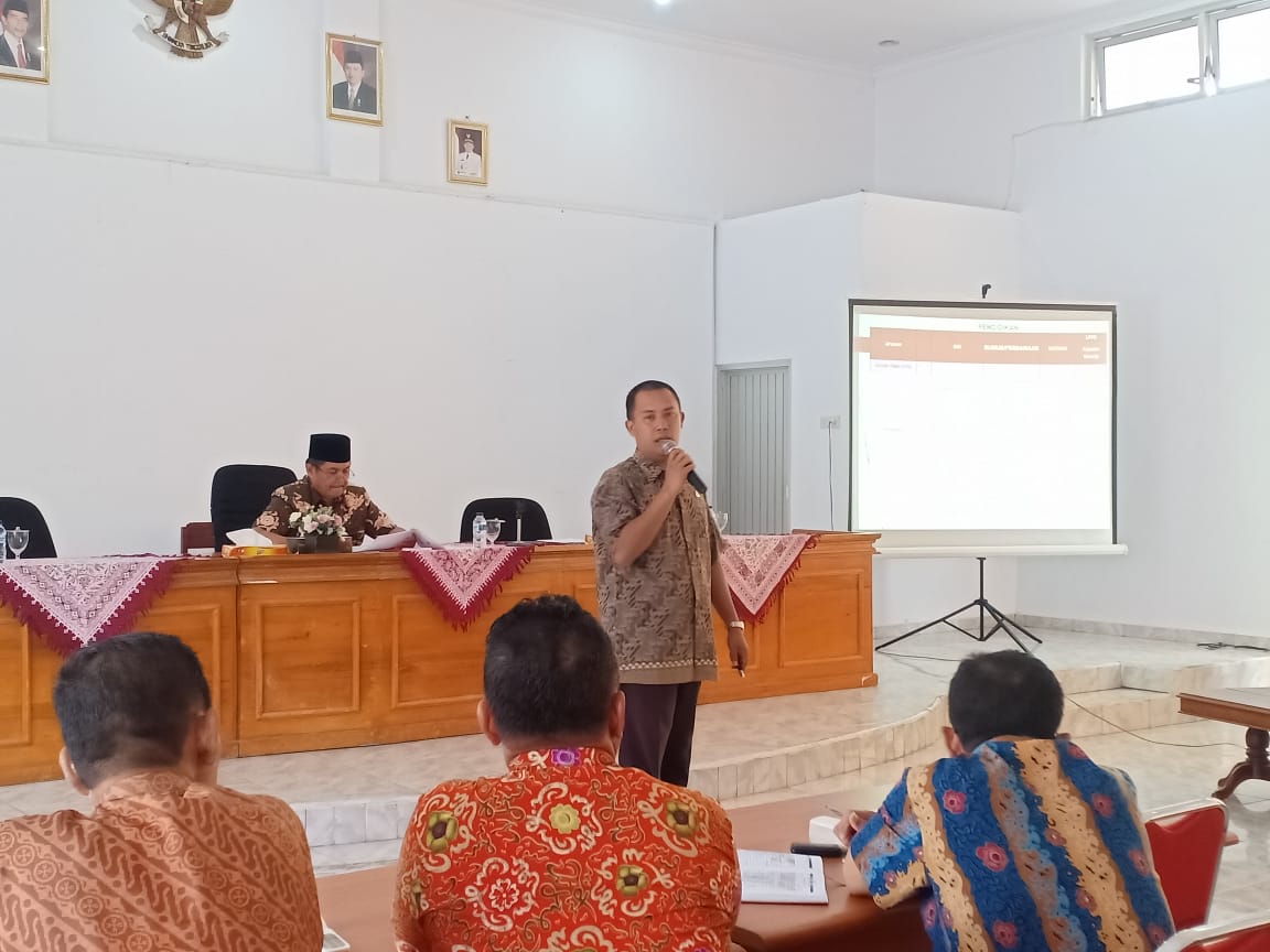 Pemerintah Kabupaten Bengkulu Utara melaksanakan ekspose pengumpulan data laporan penyelenggaraan pemerintah daerah (LPPD)