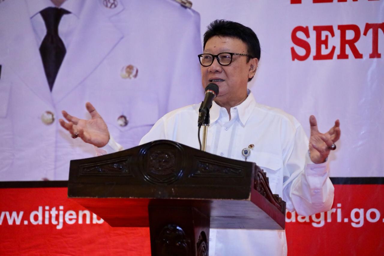 Menteri Dalam Negeri Tjahjo Kumolo