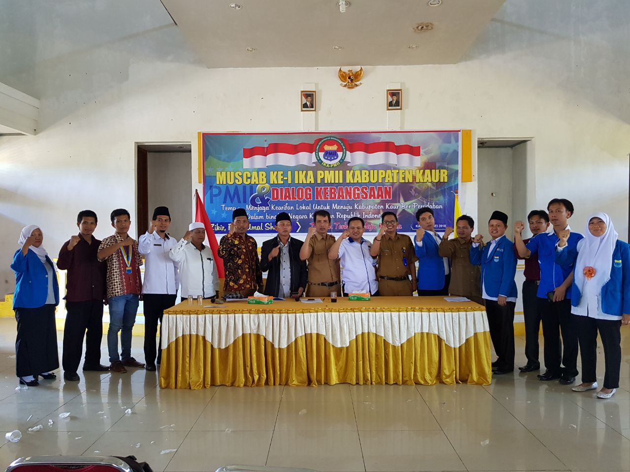 Muscab I IKA PMII Kabupaten Kaur berhasil memilih secara aklamasi Musihrin sebagai ketua