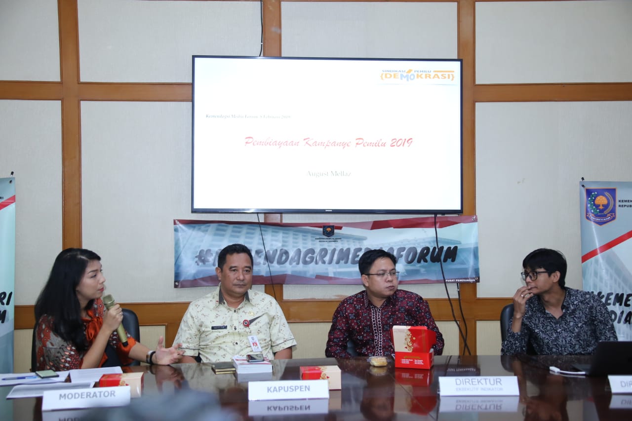 Kemendagri Media Forum edisi Jum&#039;at (8/02/2019) di Press Room Kemendagri, Jakarta Pusat