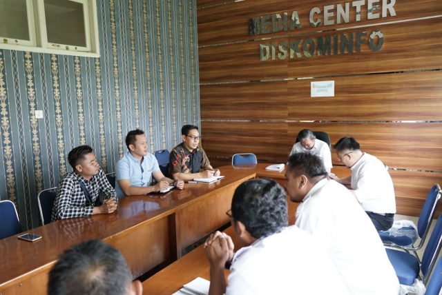 Dinas Kominfo Bengkulu Selatan Kunker ke Dinas Kominfo Kota Pagar Alam