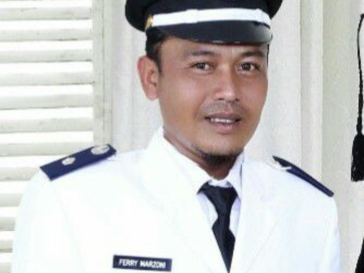 Kepala Desa Tanjung Alam Fery Marzoni