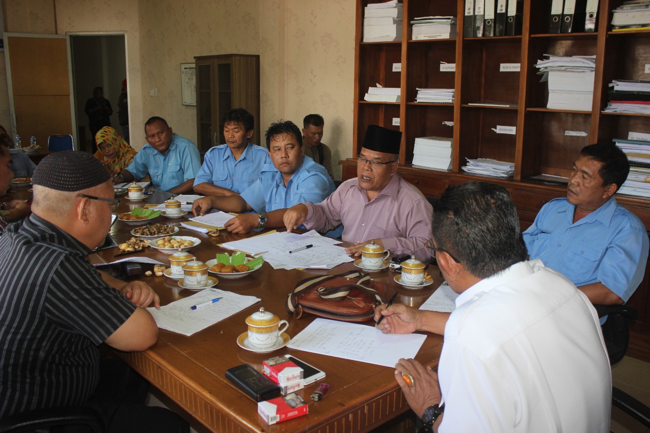 PDAM Tirta Alami saat rapat bersama Komisi 3 DPRD Kepahiang