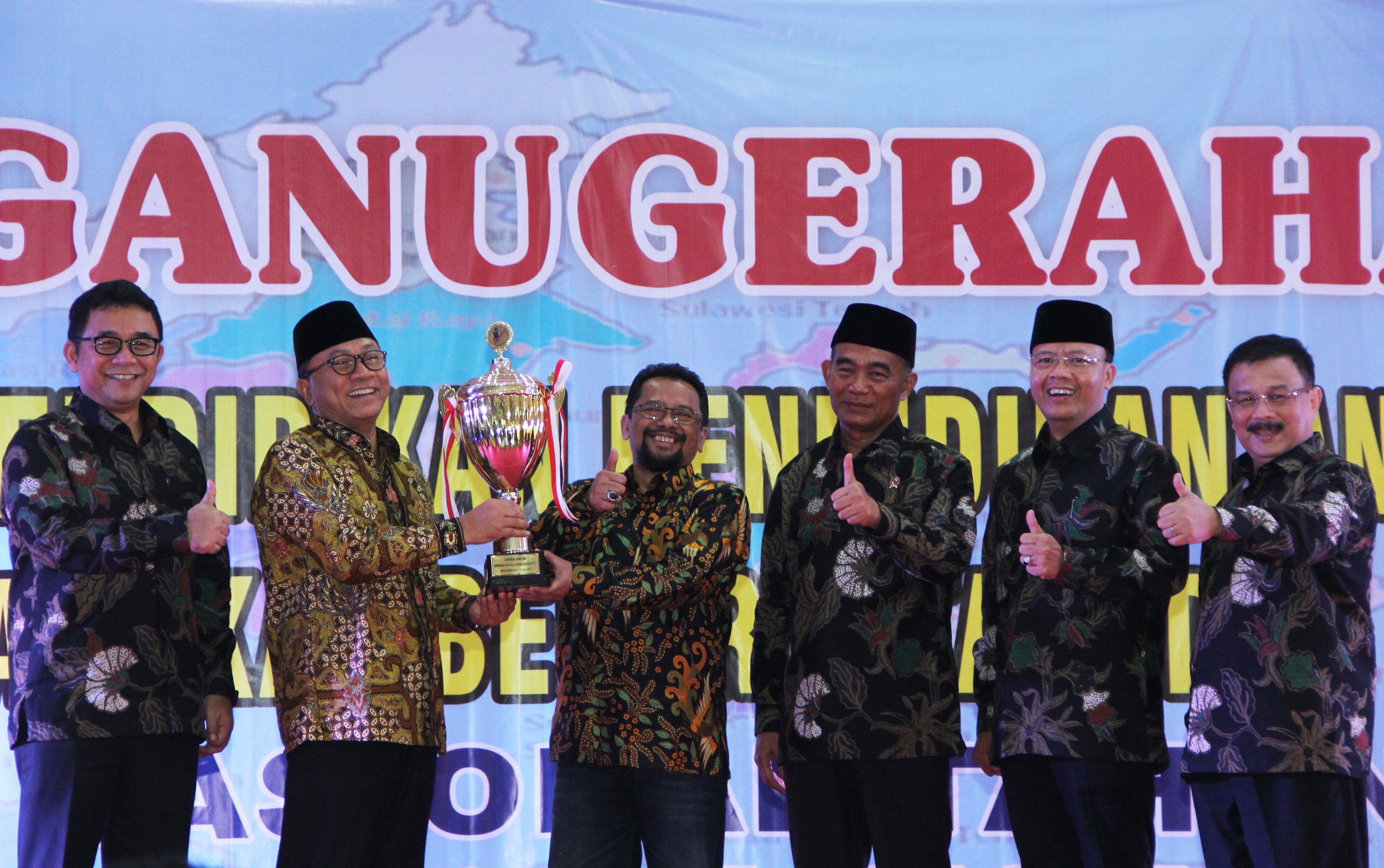 Perwakilan Provinsi Jawa Barat raih juara Umum Apresisasi GTK PAUD DIKMAS Tingkat Nasional 2017
