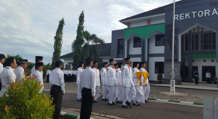 Upacara HAB Kemenag ke 71 di IAIN Bengkulu