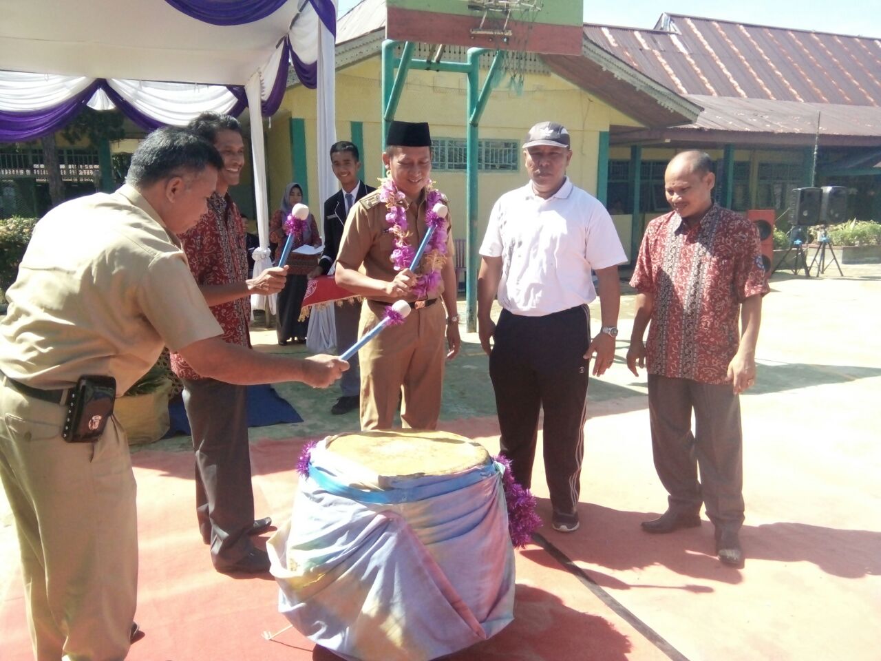 Pemukaan 02SN dan FLS2N di SMAN 2 Argamakmur