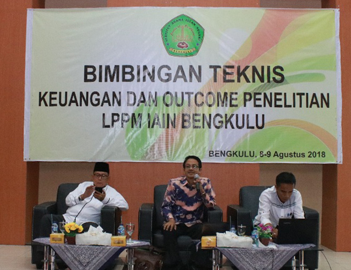 LPPM Adakan Bimtek Bagi Peneliti IAIN Bengkulu