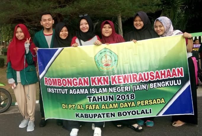KKN Kewirausahaan IAIN Bengkulu di Boyolali Jawa Tengah