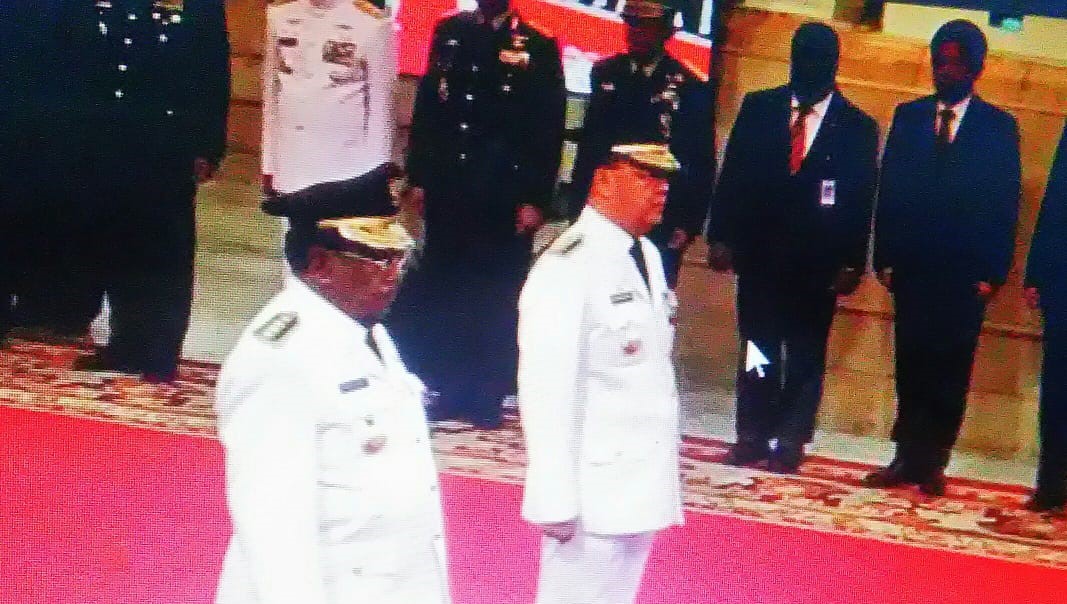 Pelantikan Rohidin Mersyah sebagai Gubernur Bengkulu oleh Presiden RI Joko Widodo