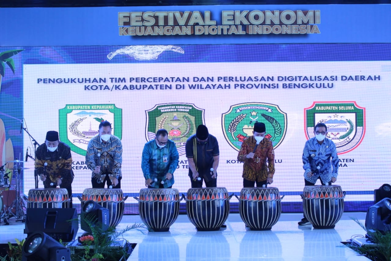 Wabup Septi Hadiri Festival Ekonomi Keuangan Digital Indonesia