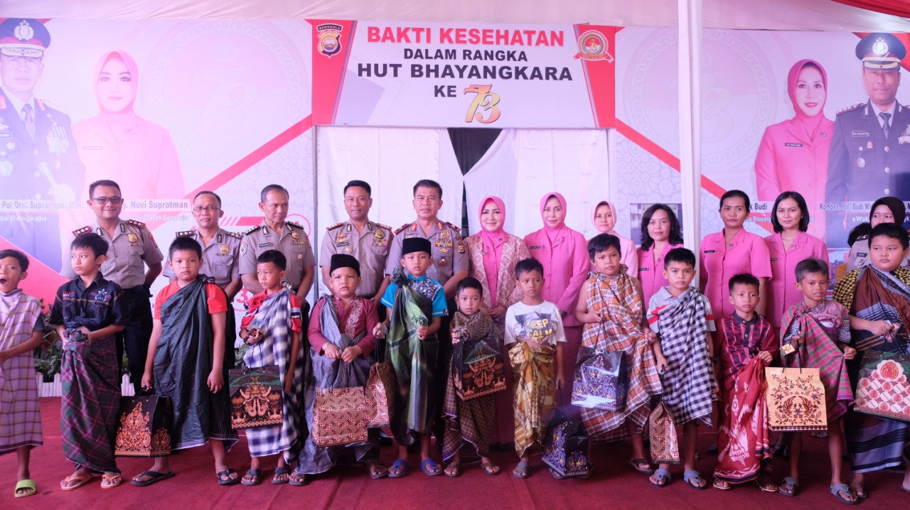 Bakti Kesehatan Polda Bengkulu