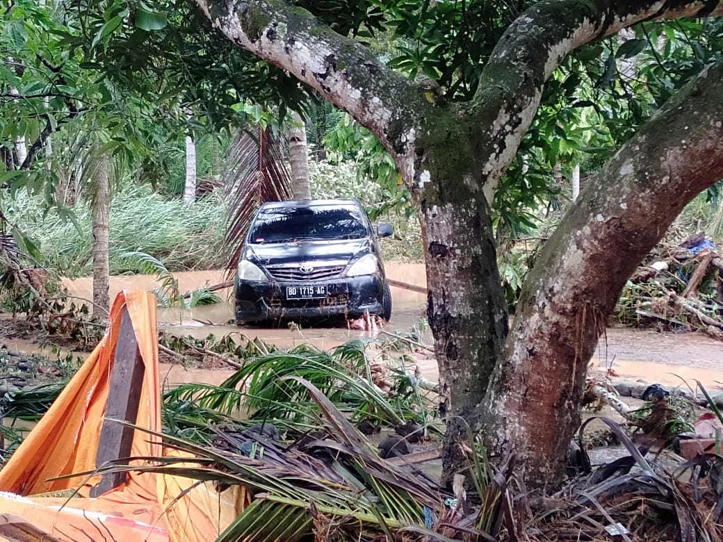 Dampak banjir di Kabupaten Kaur