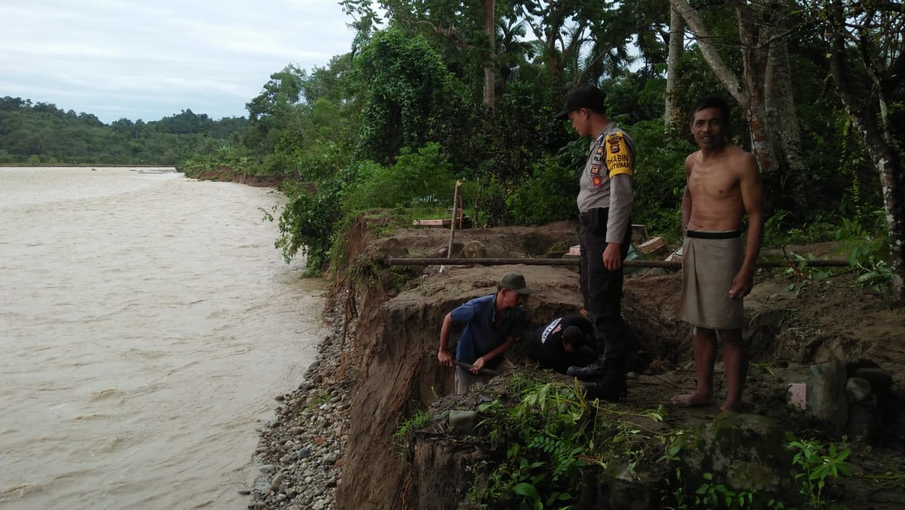 Dampak banjir di Kabupaten Kaur
