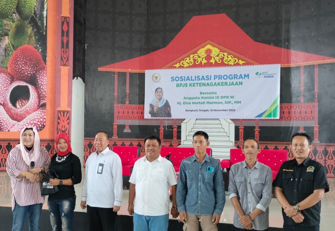 Sosialisasi BPJS Ketenagakerjaan di Kabupaten Bengkulu Tengah
