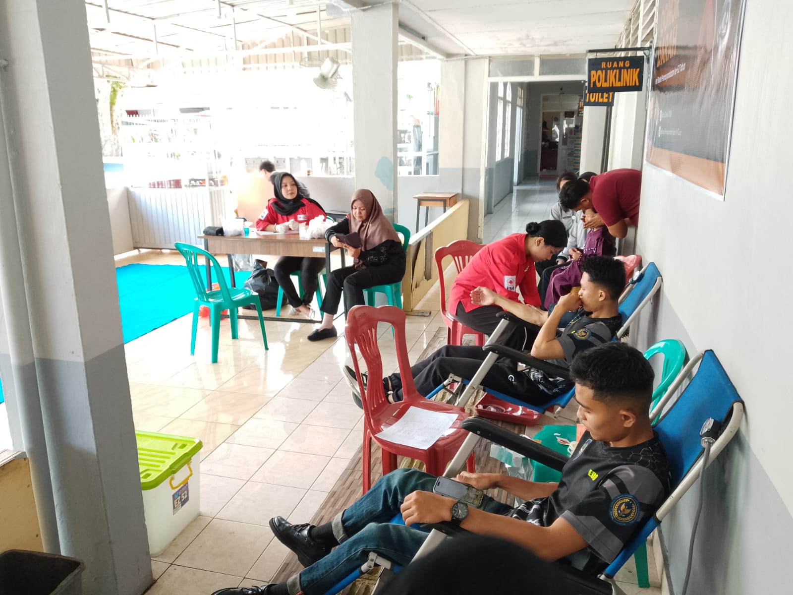 Lapas Kelas IIA Curup gelar aksi donor darah dalam rangka memperingati HBP ke-62, Sabtu (25/4/2026). (Foto: Bengkulutoday.com/Hendra)