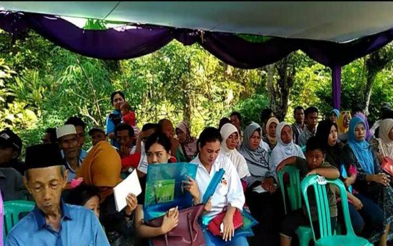 Imran Hanafi, anggota Dewan Perwakilan Rakyat (DPRD) Kota Bengkulu, Dapil II saat reses di Kecamatan Sungai Serut