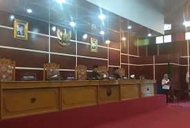 Paripurna DPRD Kota Bengkulu
