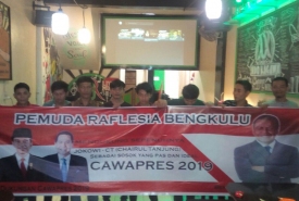Beberapa Pemuda Raflesia Dukung CT jadi Cawapres dampingi Jokowi di Pilpres 2019