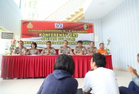 Konfrensi Pers Humas Polri