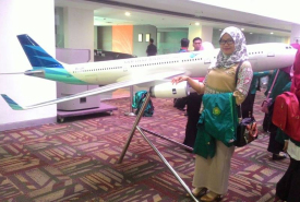 Mahasiswa IAIN Bengkulu Mengunjungi PT Garuda Indonesia Tbk