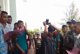 Wali Murid mendatangi kantor Walikota Bengkulu