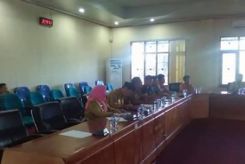 Komisi II DPRD Kota Bengkulu menggelar hearing